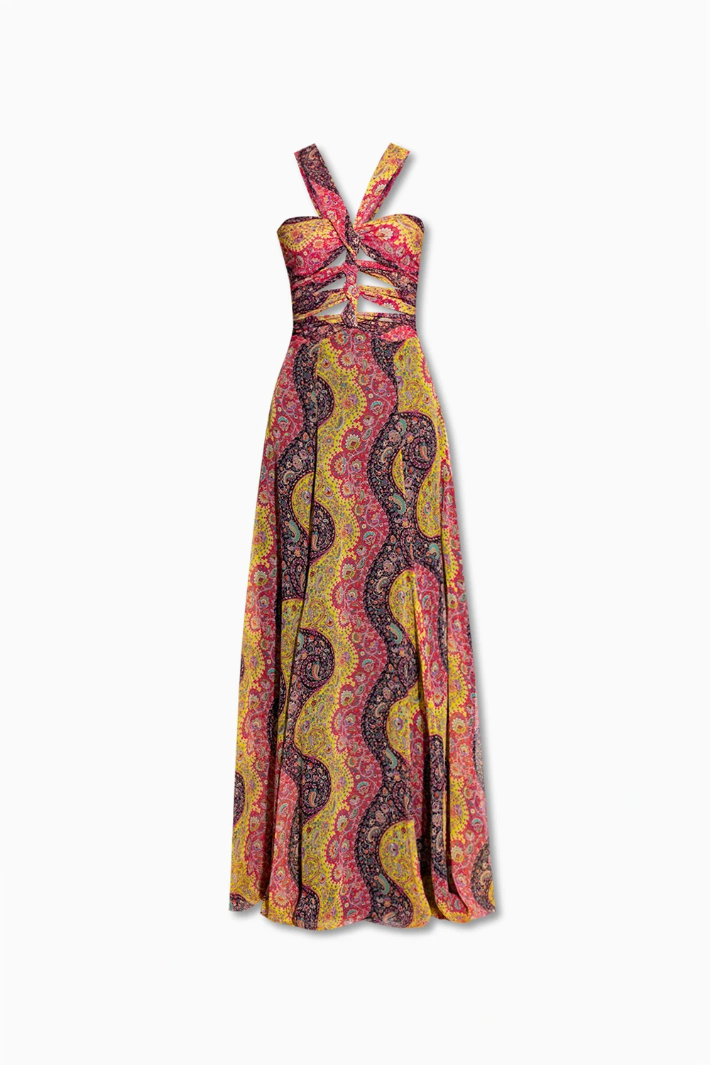 Patterned slip dress