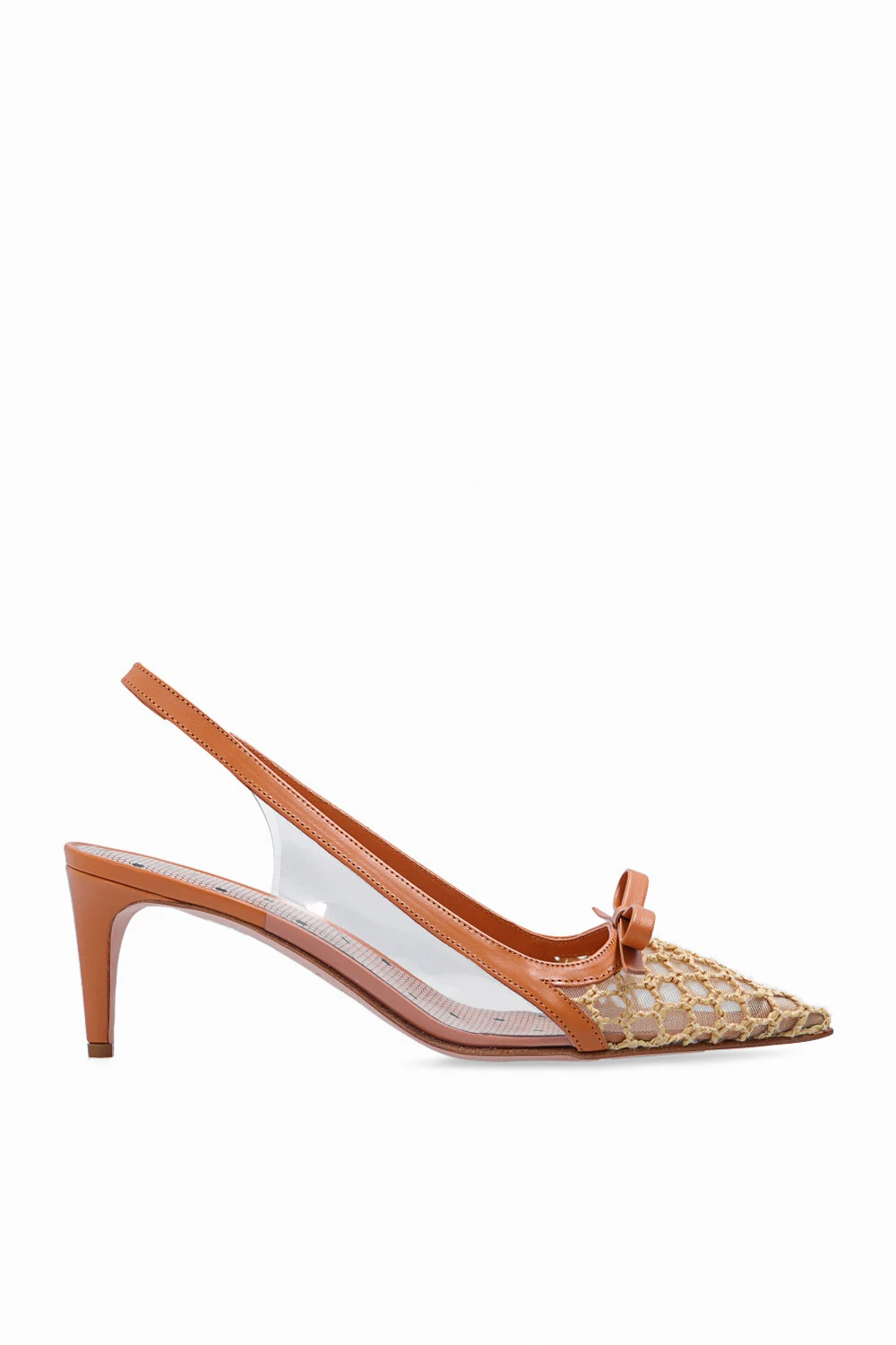 BROWN Leather pumps