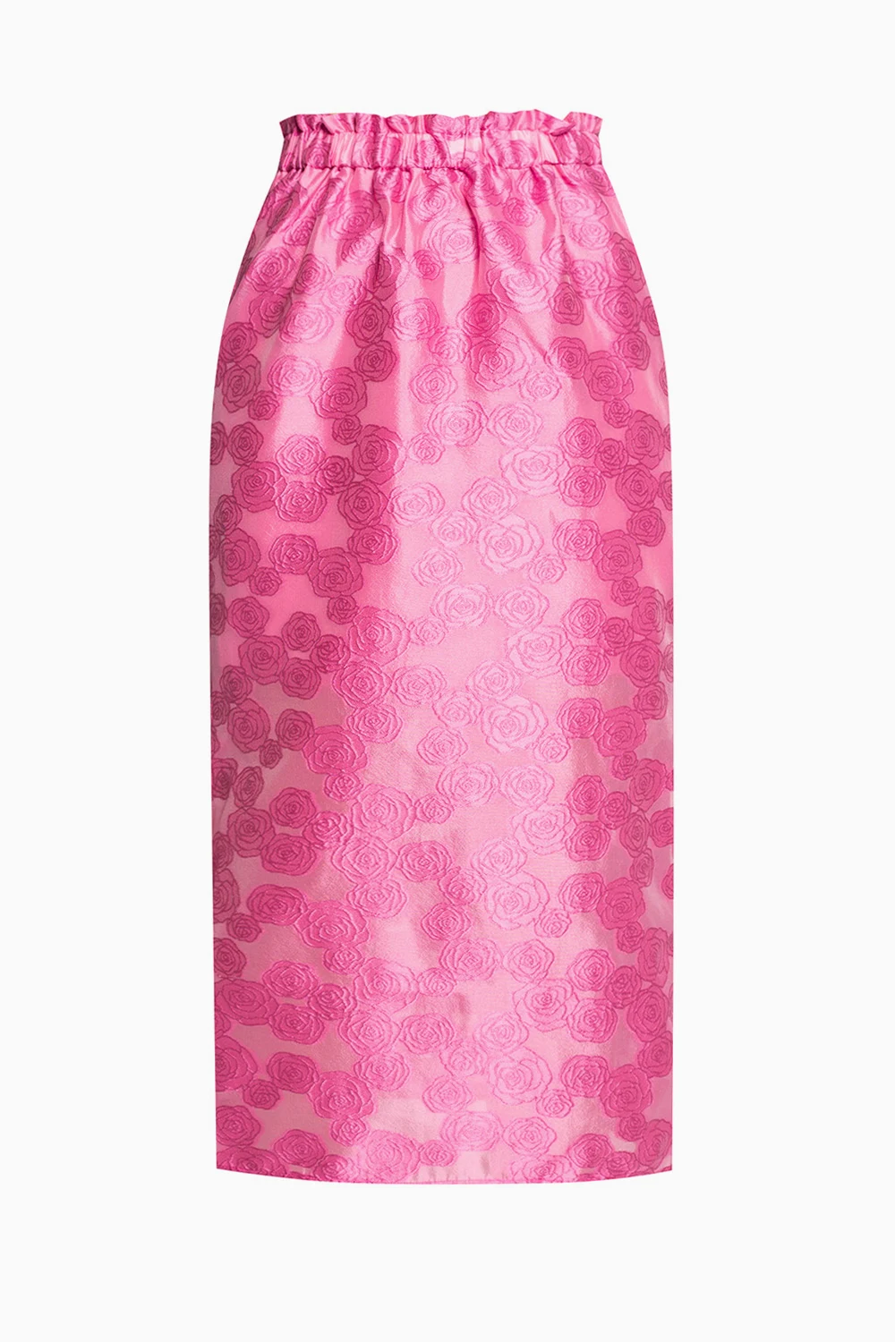 PINK Floral print skirt