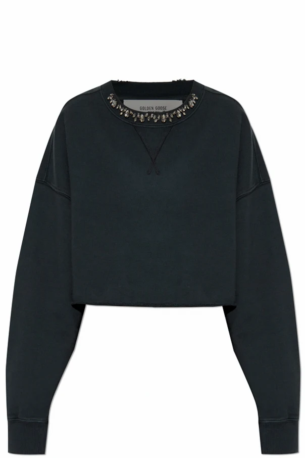 cream Sweatshirt with logo