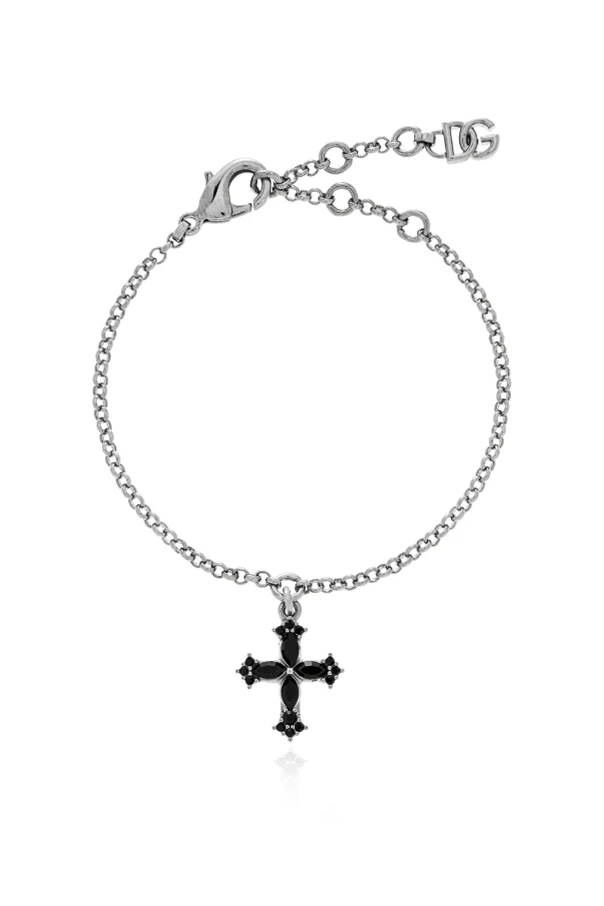 SILBER Armband mit religiösem Motiv