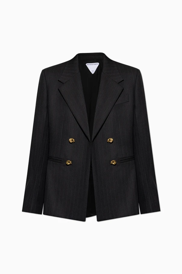 SCHWARZ Blazer mit offenen Revers