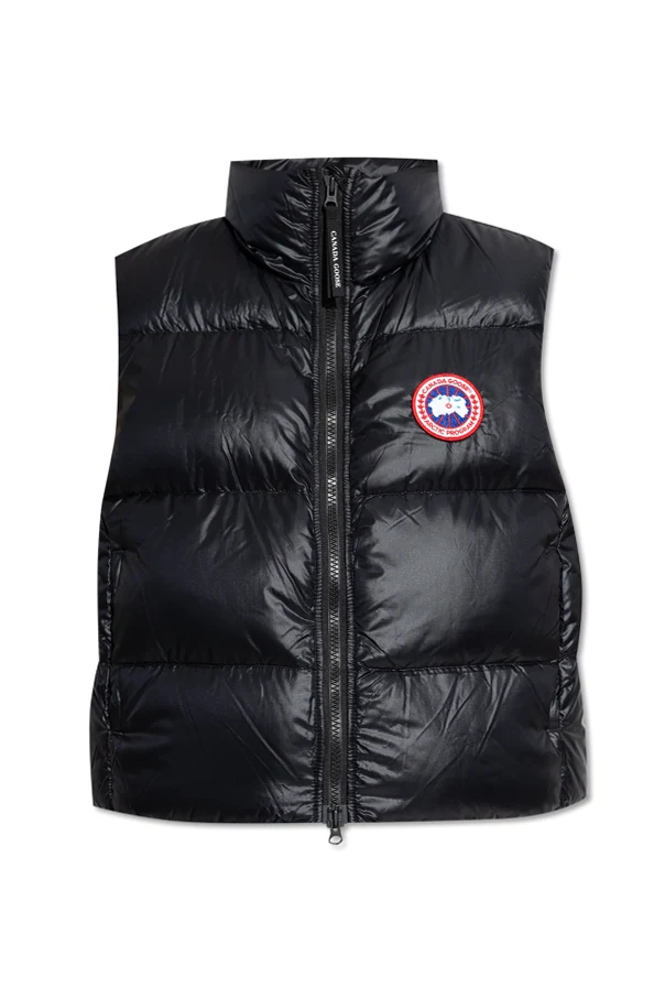 SCHWARZ Daunenweste Cypress