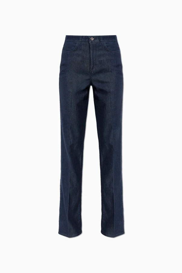 MARINEBLAU Jeans mit Logo