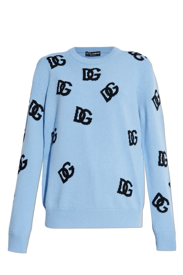 BLAU Wollpullover