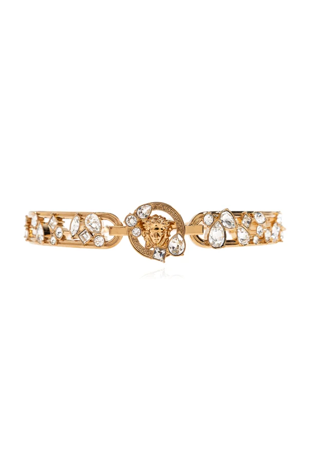 ZŁOTY Mosiężny choker