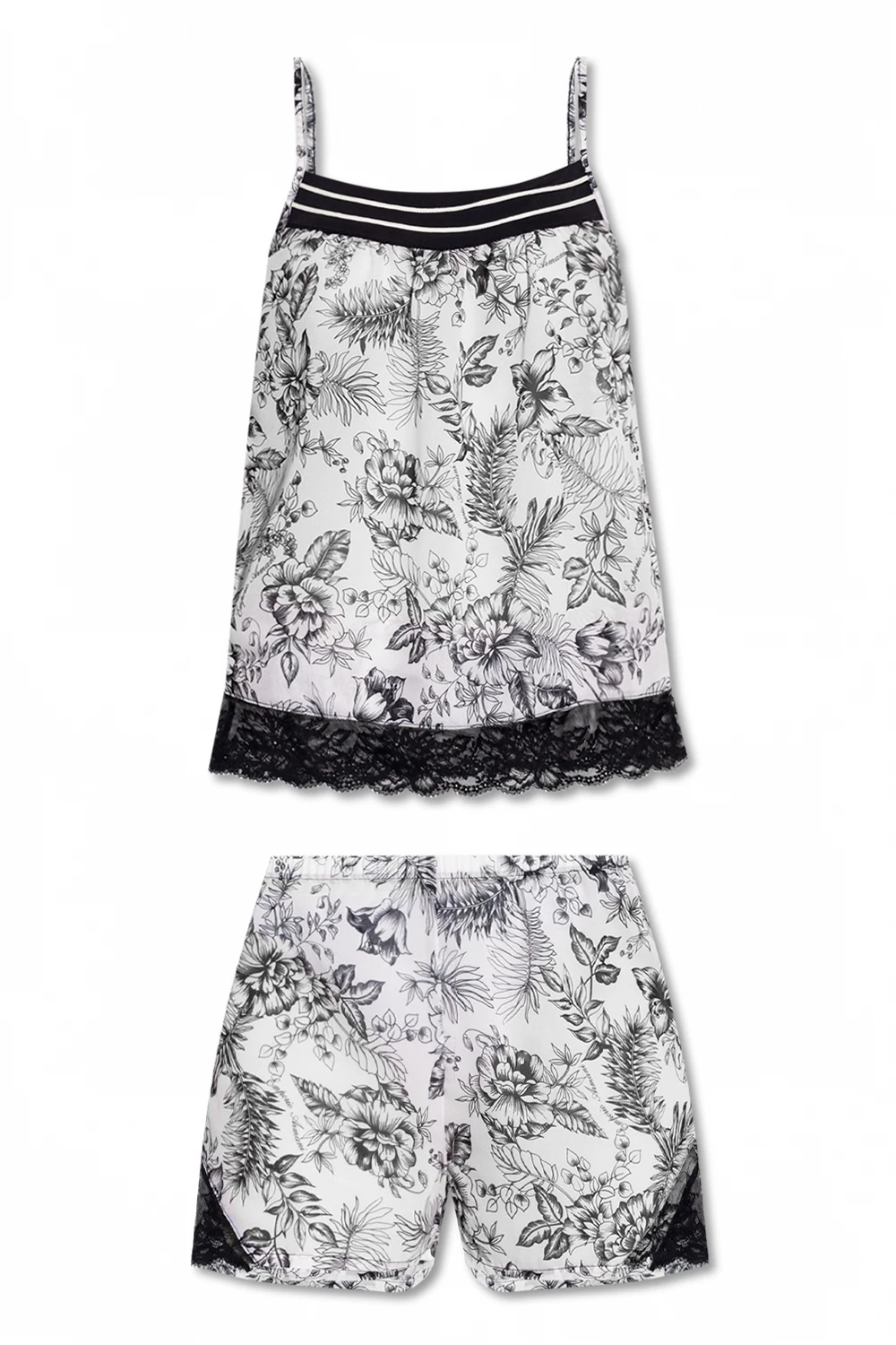 Two-piece floral pyjama