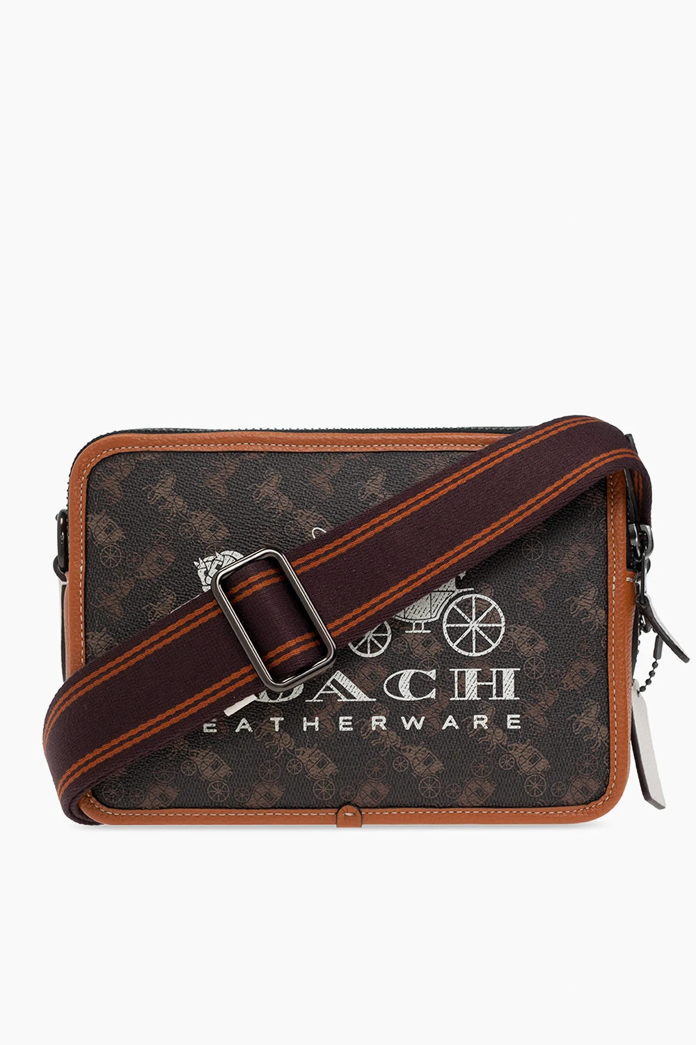 Shoulder bag with logo