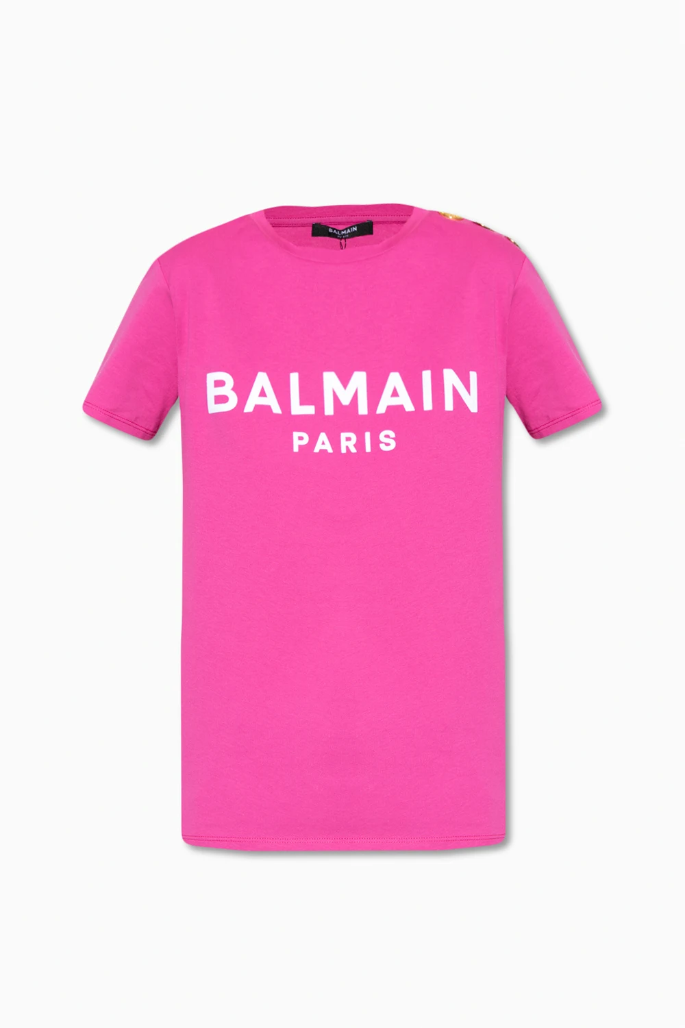 T-shirt z aksamitnym logo