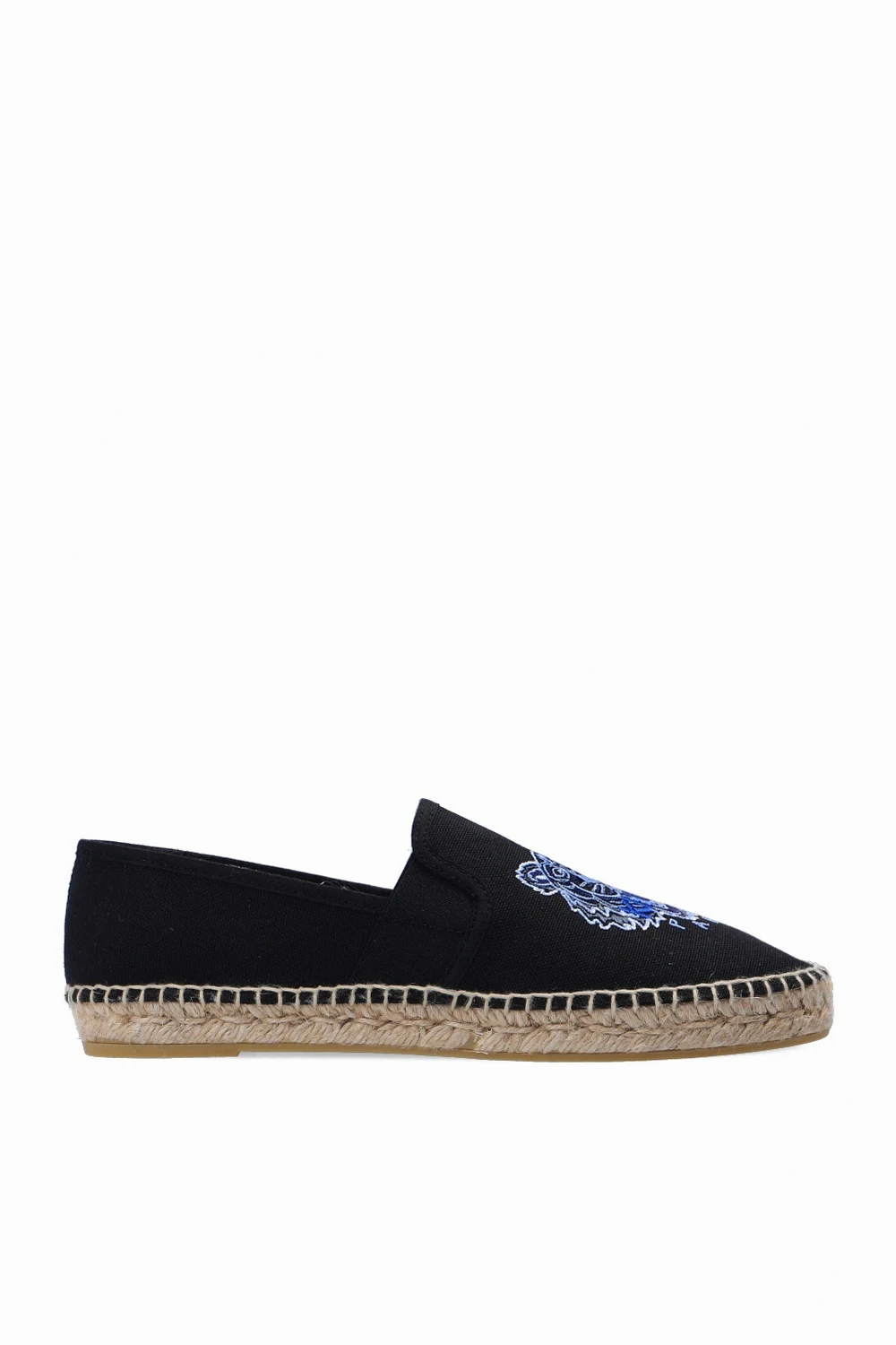 BLACK Tiger head espadrilles