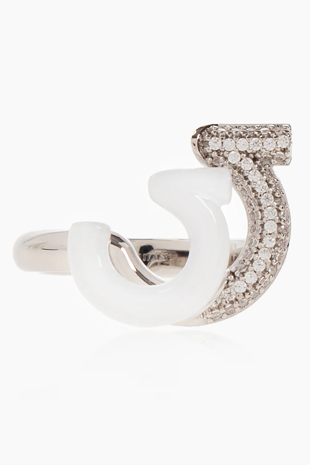 Ring with logo