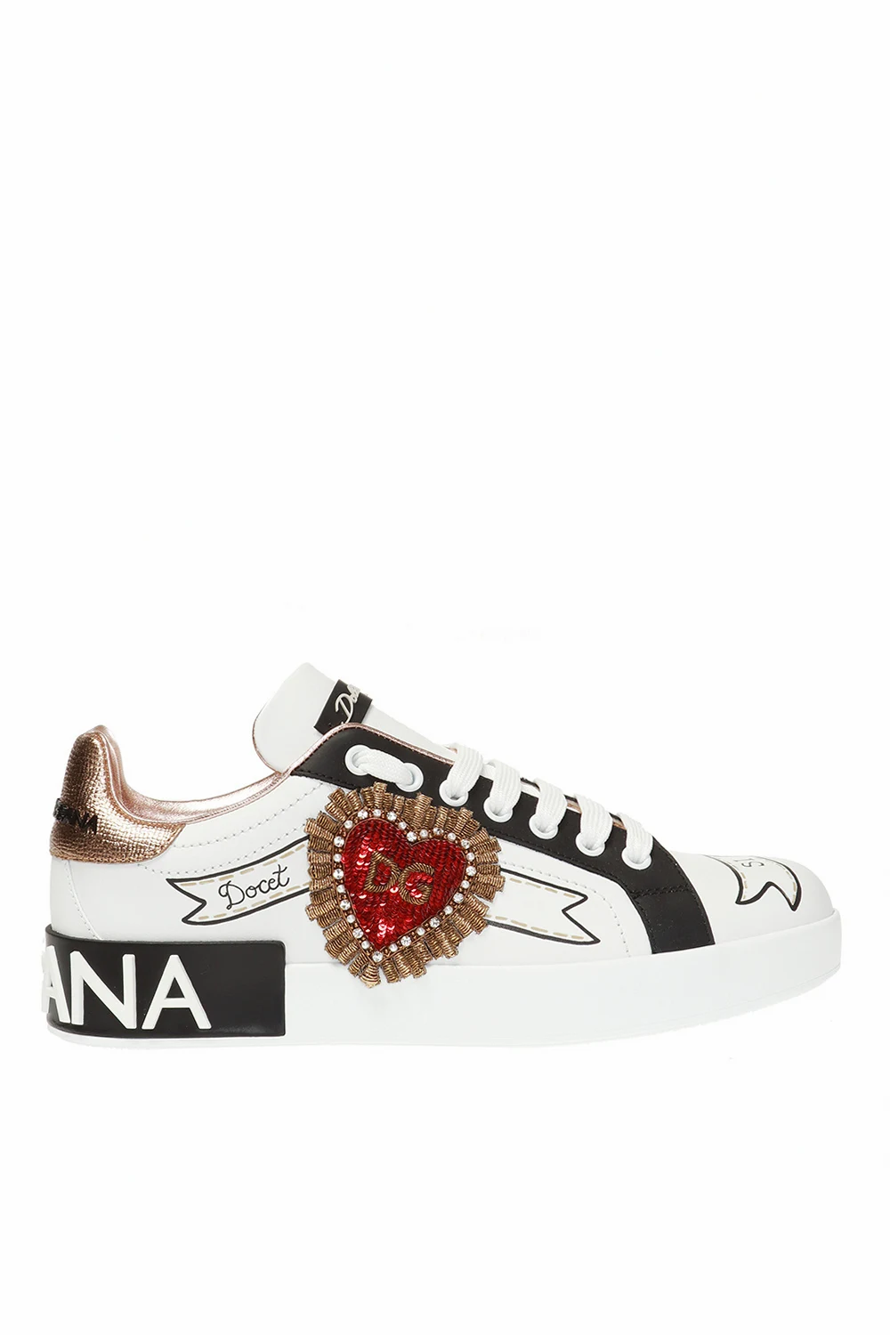 WHITE Branded sneakers