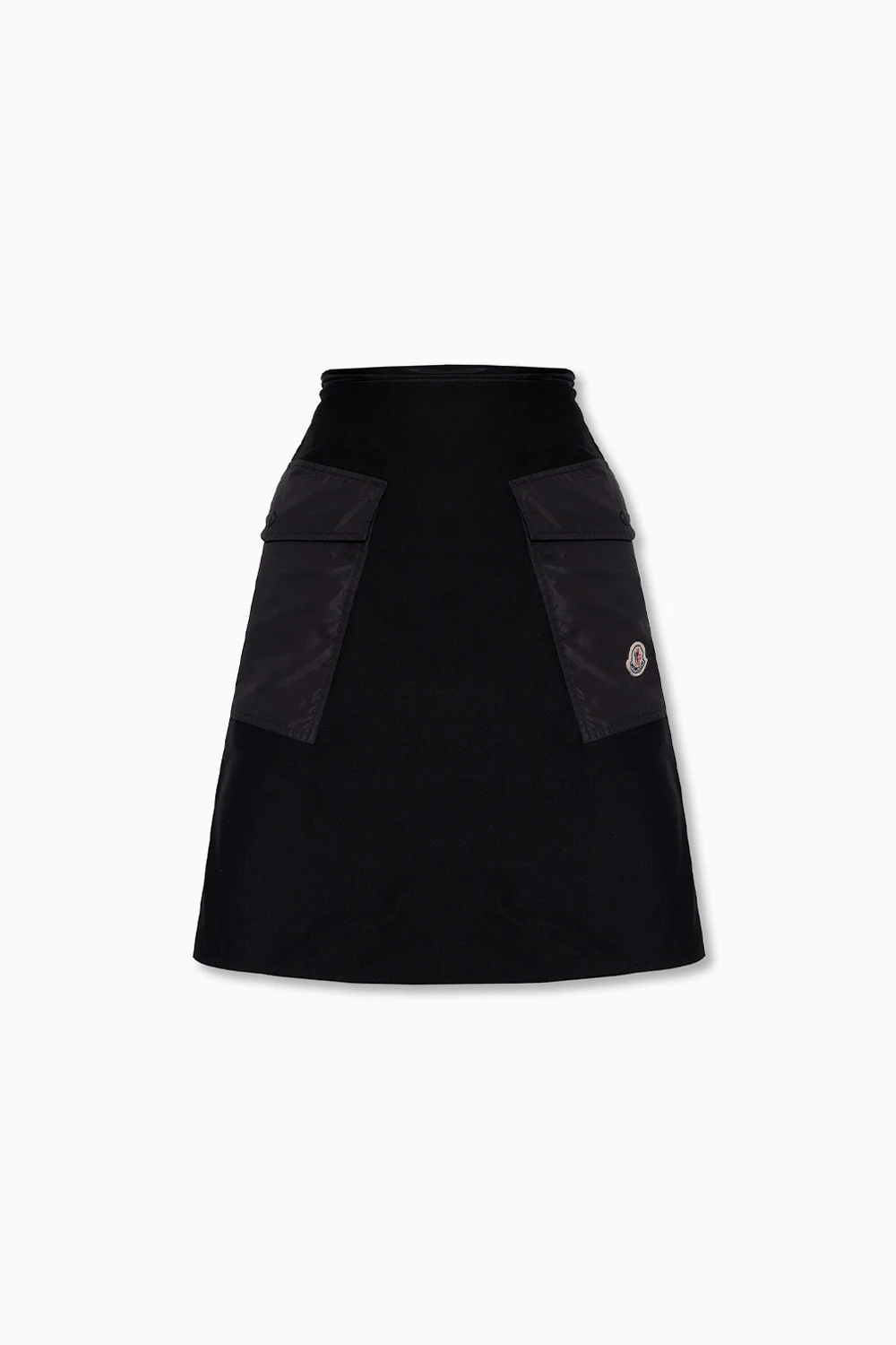 Cotton skirt with logo