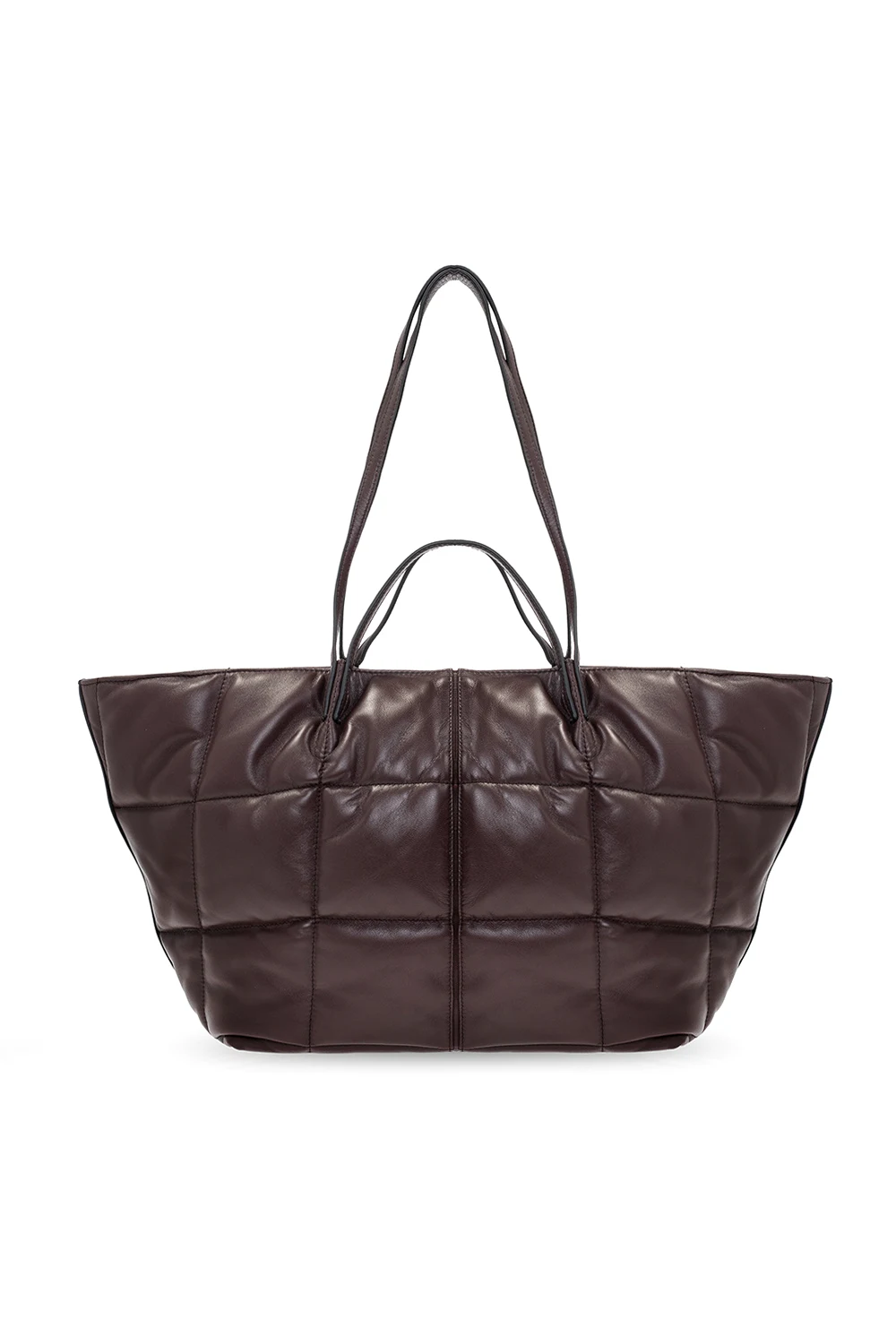 BURGUNDY ‘Nadaline’ shopper bag