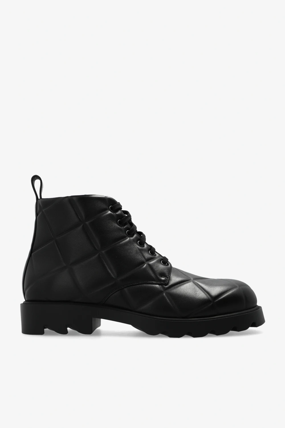 ‘Strut Grid’ ankle boots