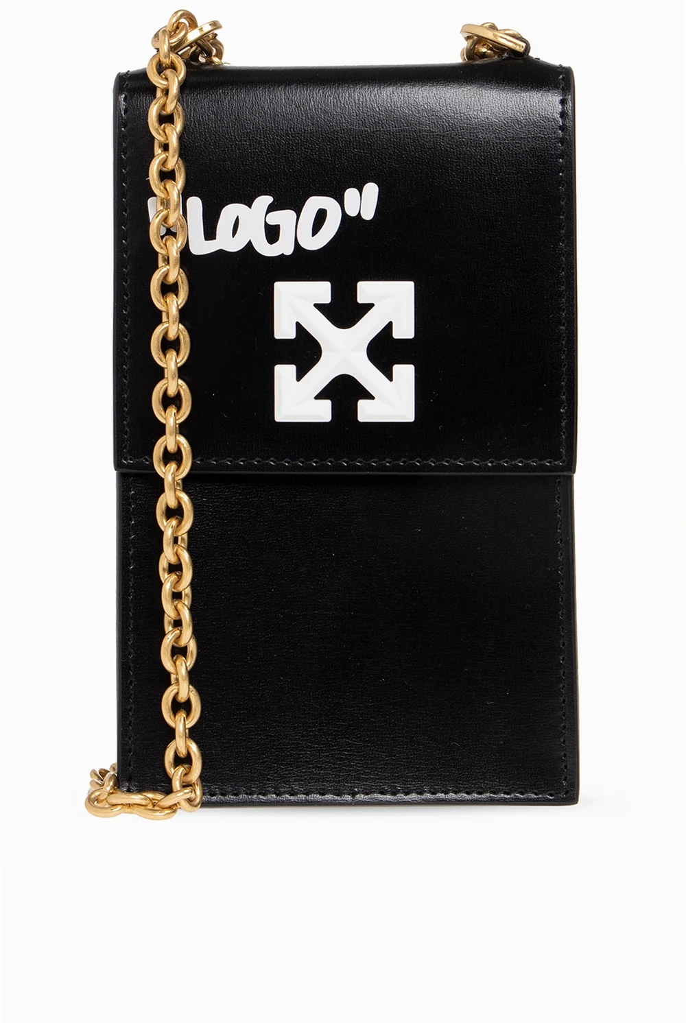 BLACK Phone holder with chain