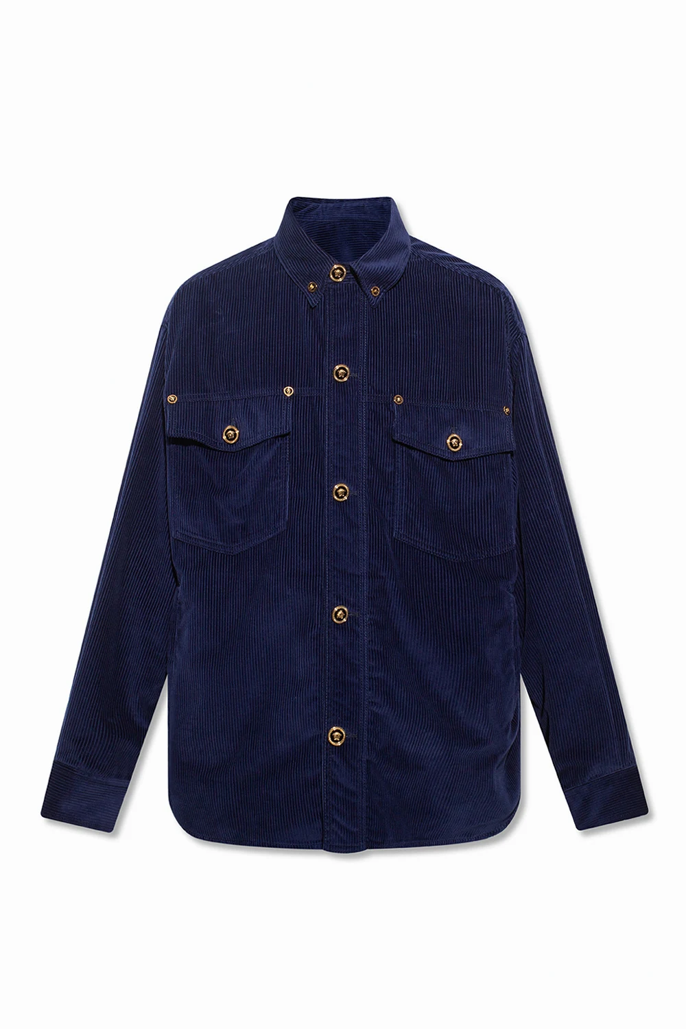 NAVY BLUE Corduroy shirt