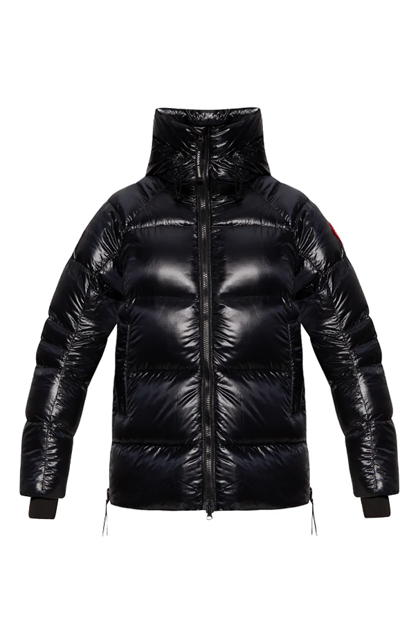 CZARNY Pikowana kurtka