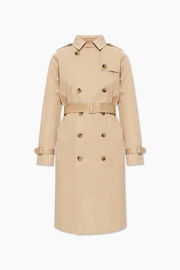 beżowy Bawełniany trencz