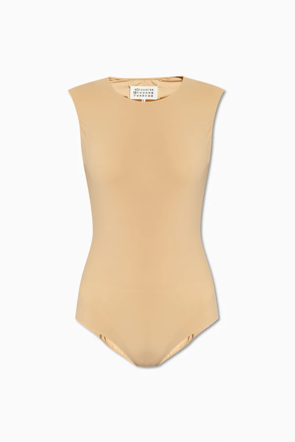 BLACK Sleeveless bodysuit