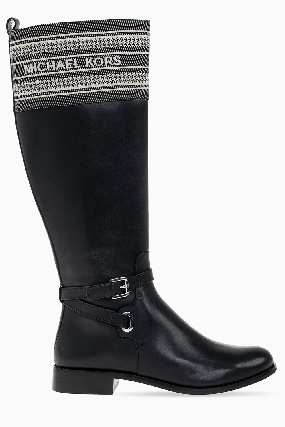 BLACK ‘Aldridge’ knee-high boots