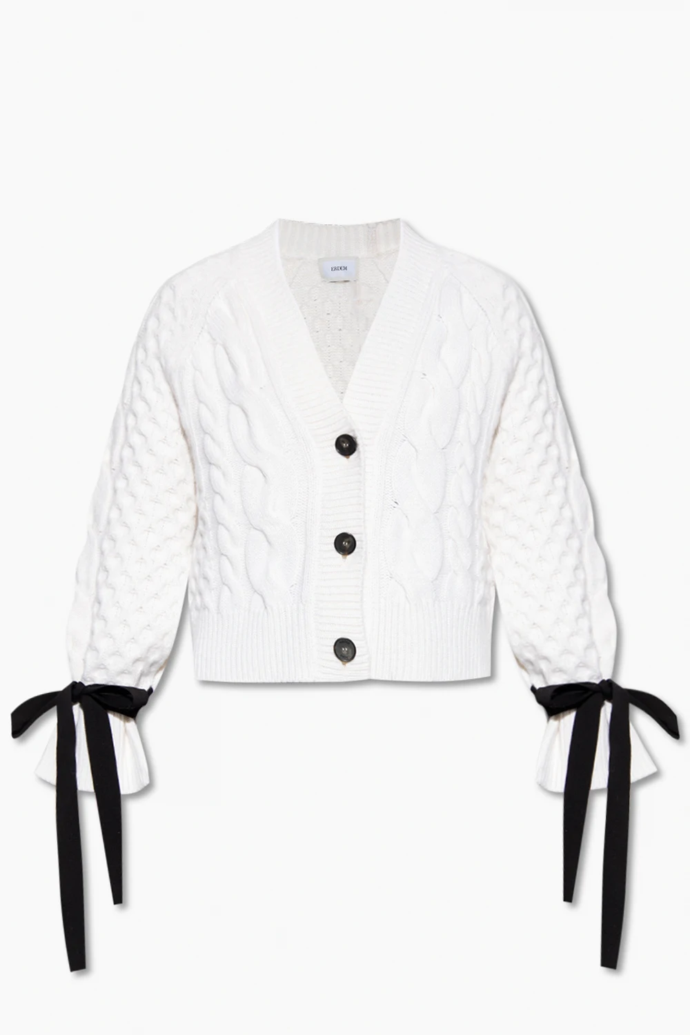 ‘Agatha’ cardigan with tied sleeves
