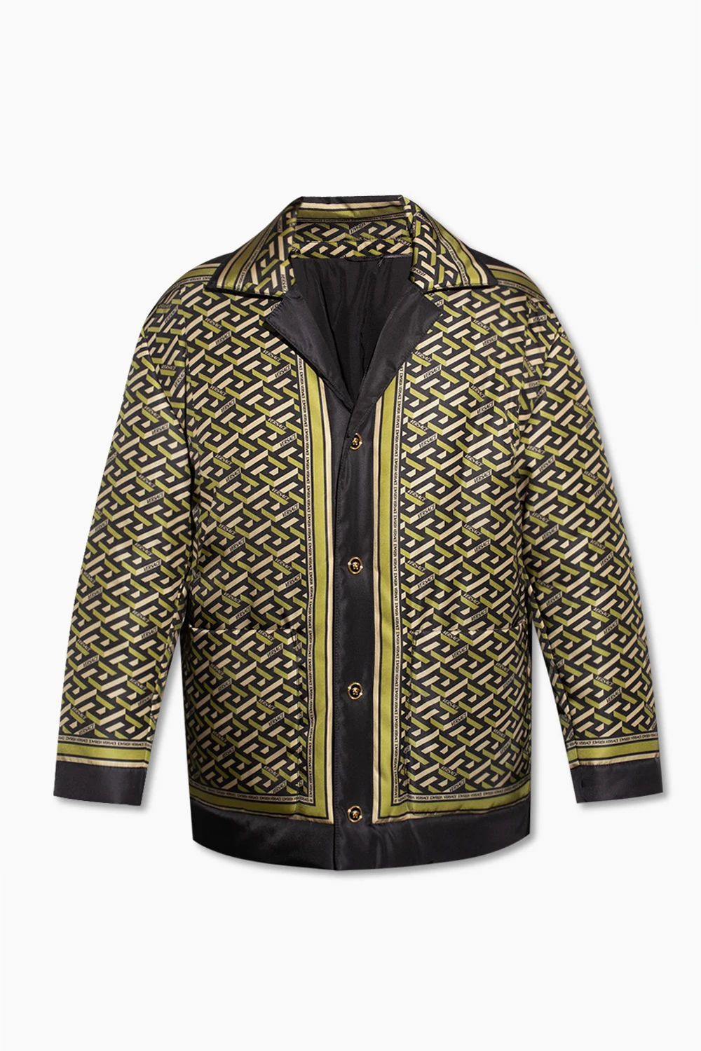 GREEN Jacket with logo