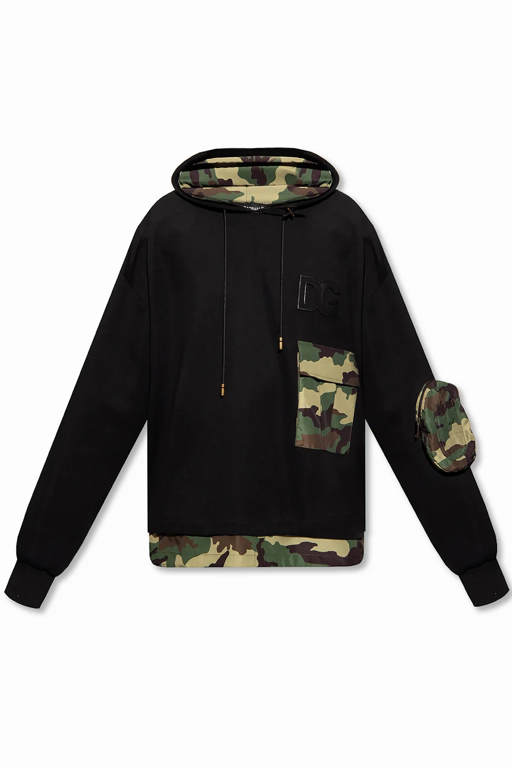 BLACK Camo hoodie