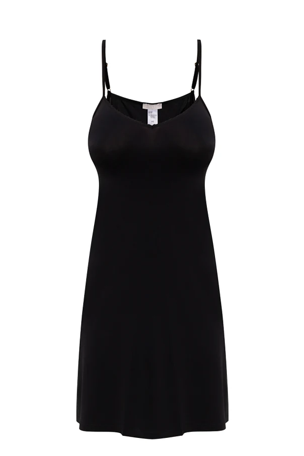 SCHWARZ Satin-Top