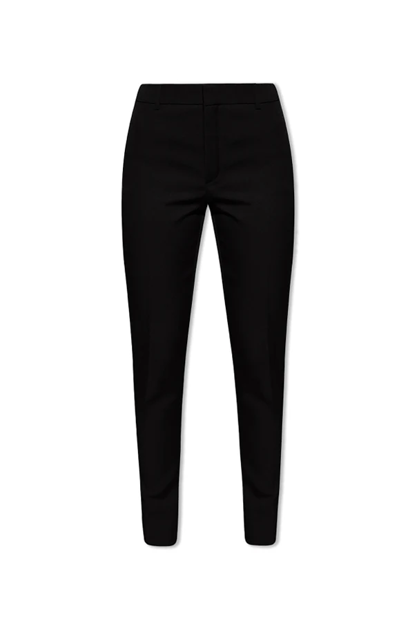 SCHWARZ Trousers with side stripes