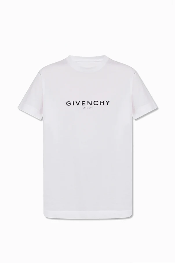 BIAŁY  T-shirt z logo