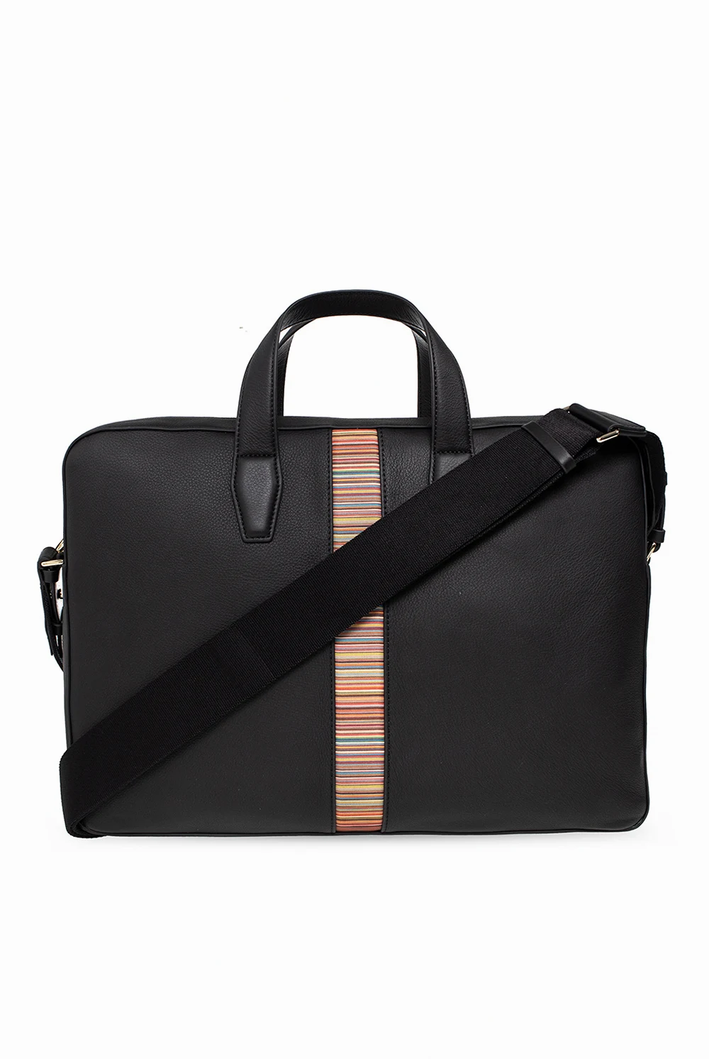 Leather shoulder bag