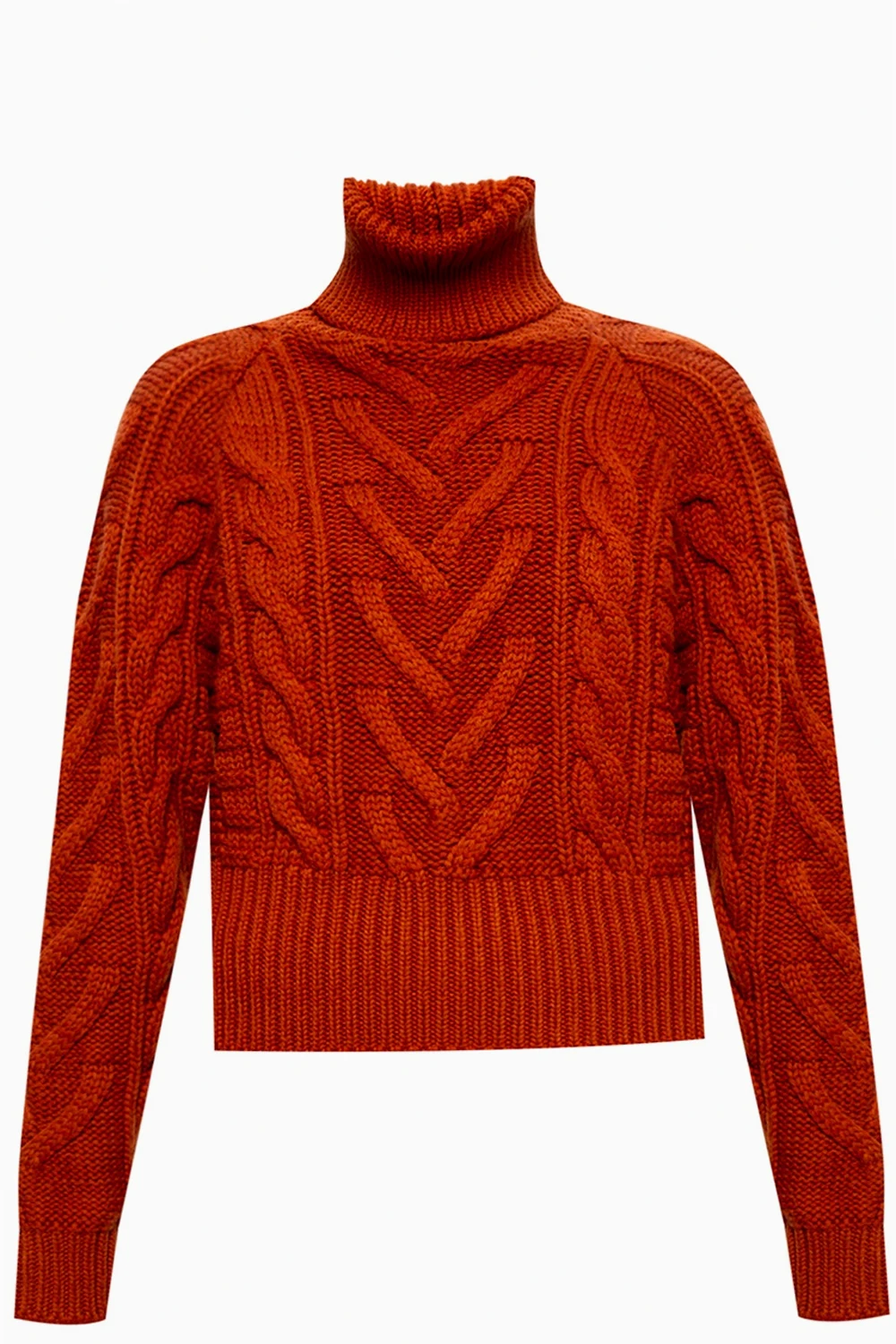 Knitted turtleneck sweater