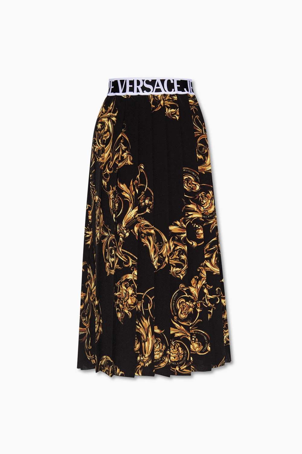 BLACK Skirt with Regalia Baroque motif