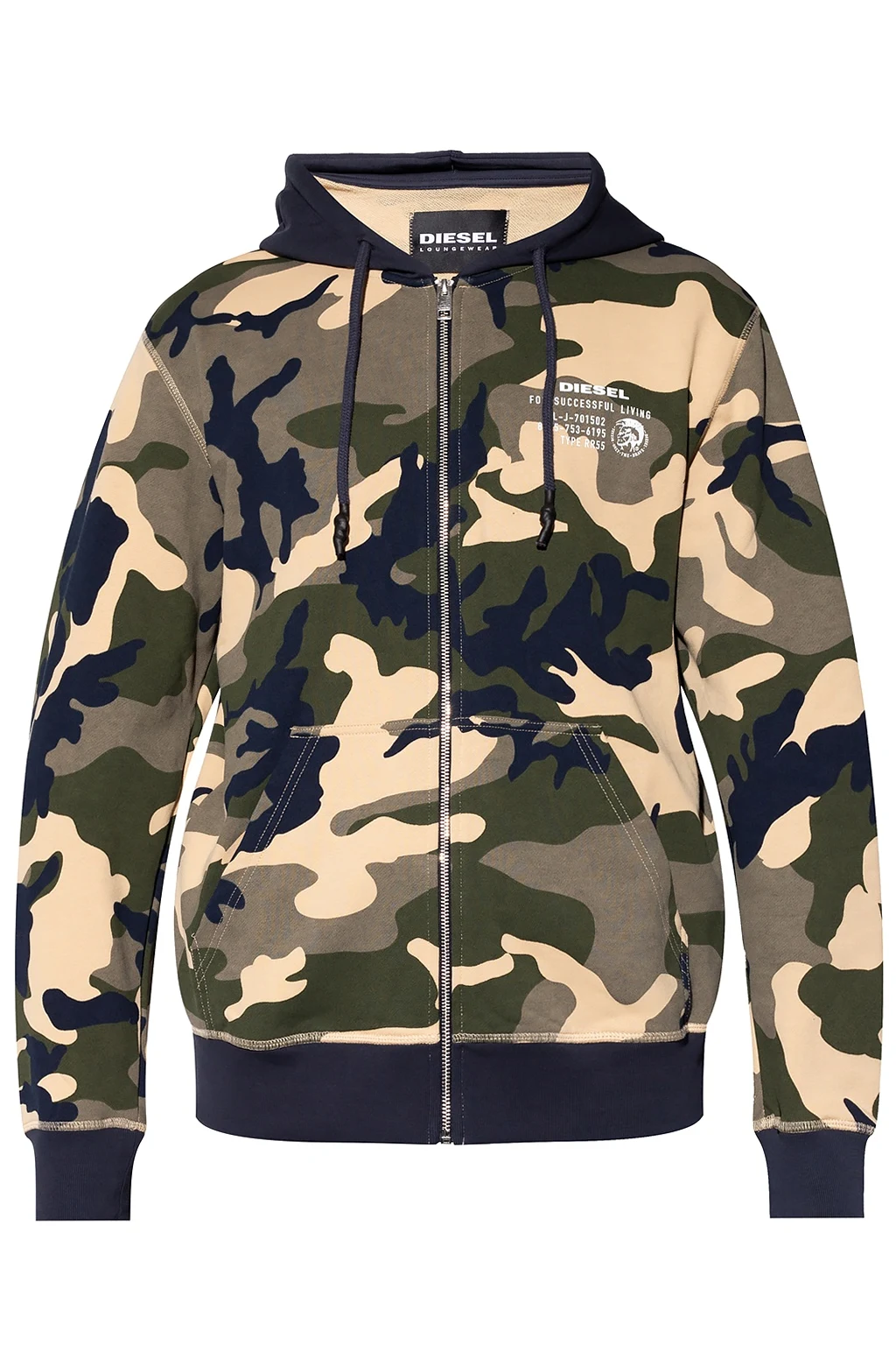 Bluza z motywem ‘moro’