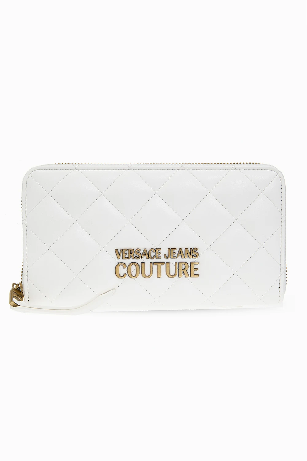 WHITE Wallet with logo