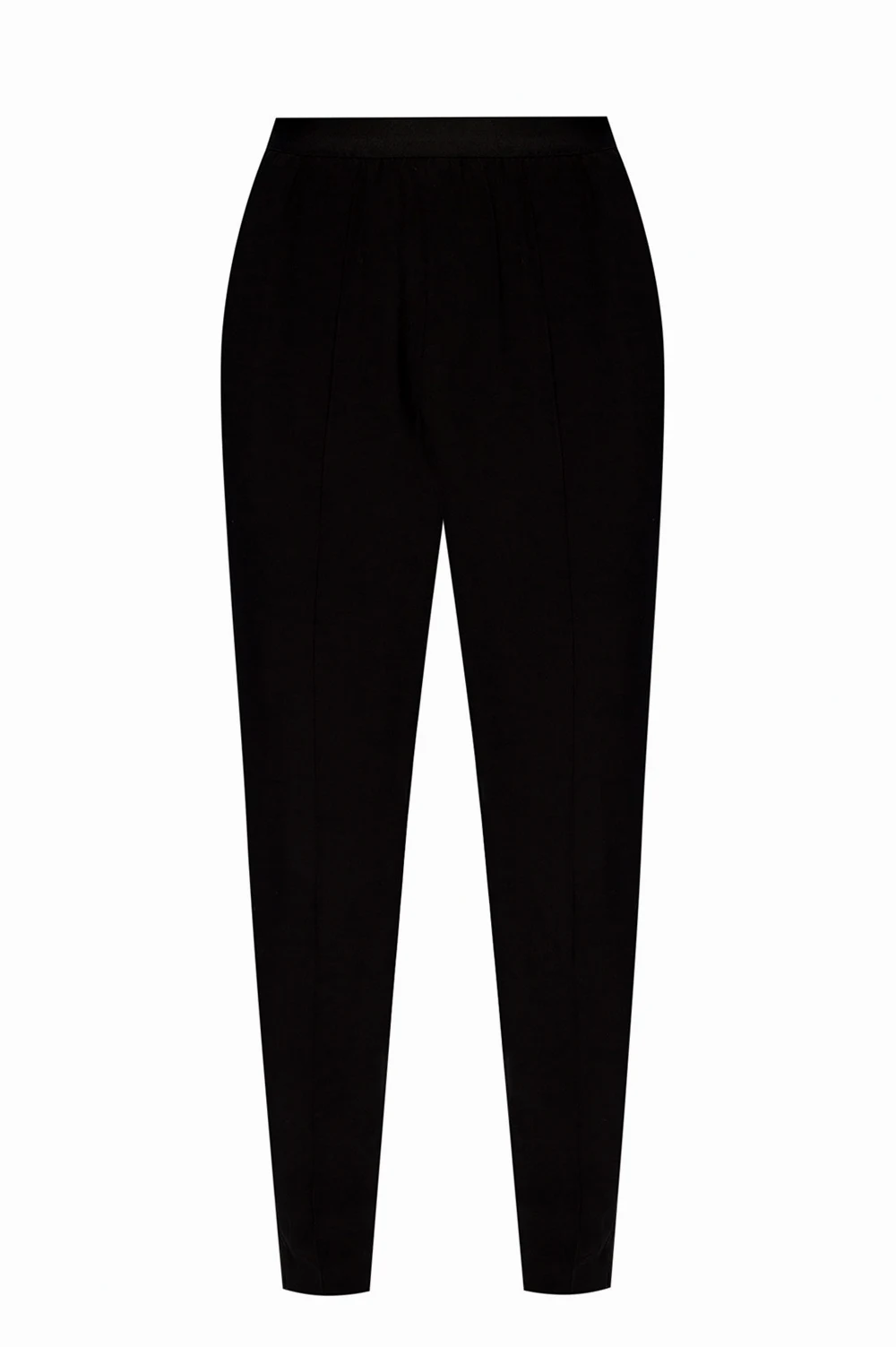 Trousers with gathers