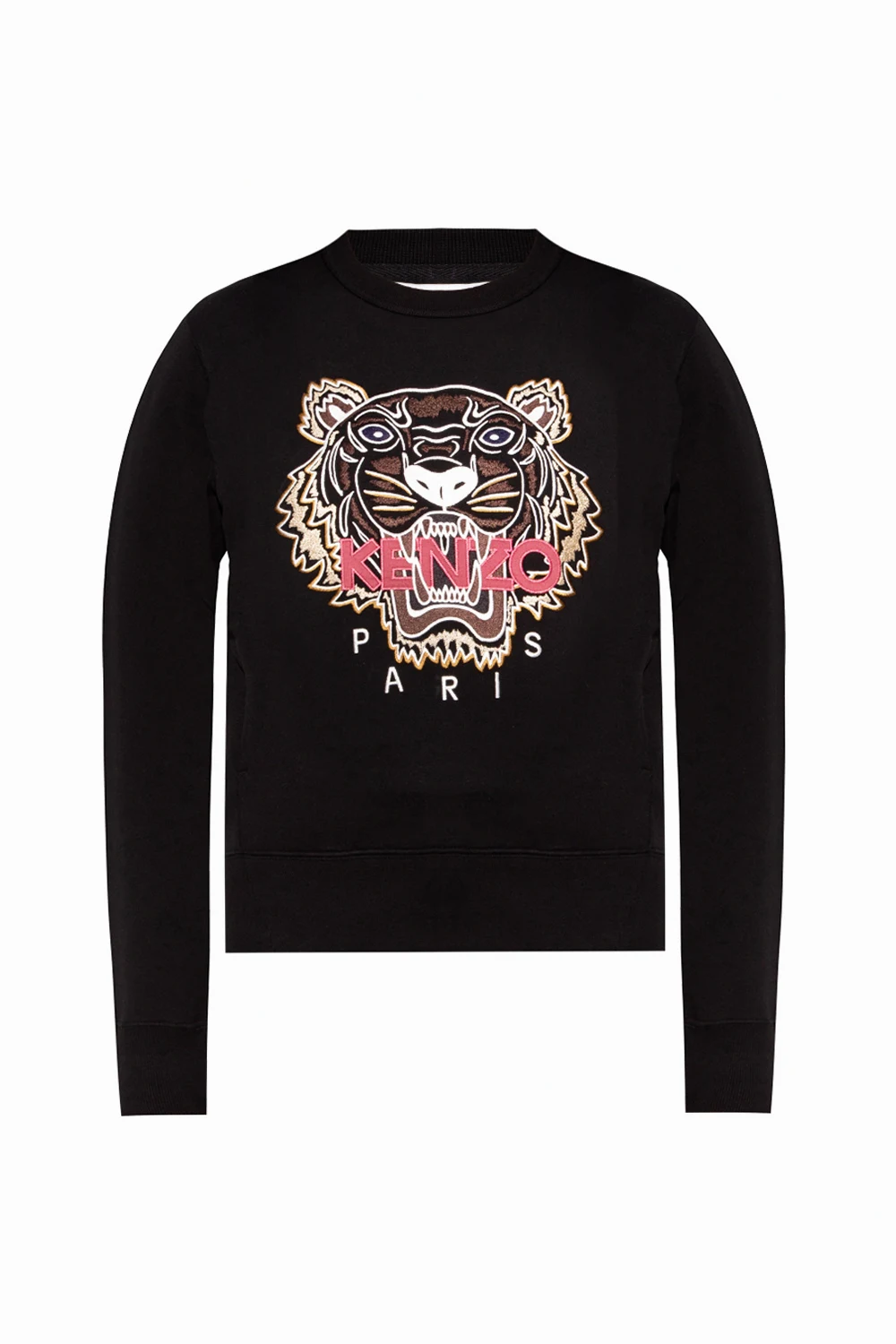 Sweatshirt with tiger motif