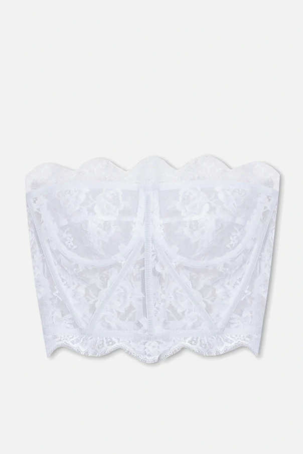 WEISS Lace corset top