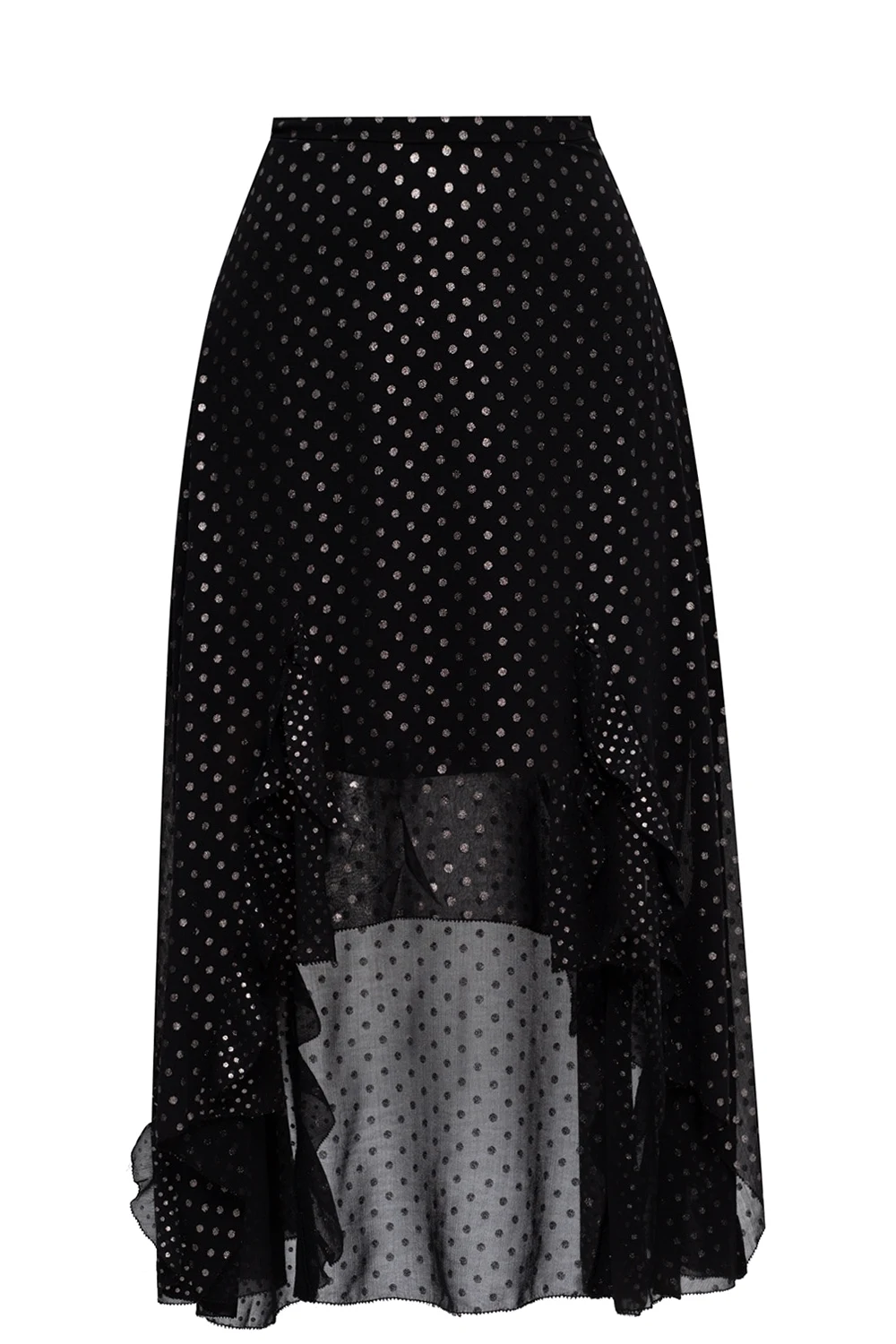 BLACK ‘Ilia’ asymmetrical skirt