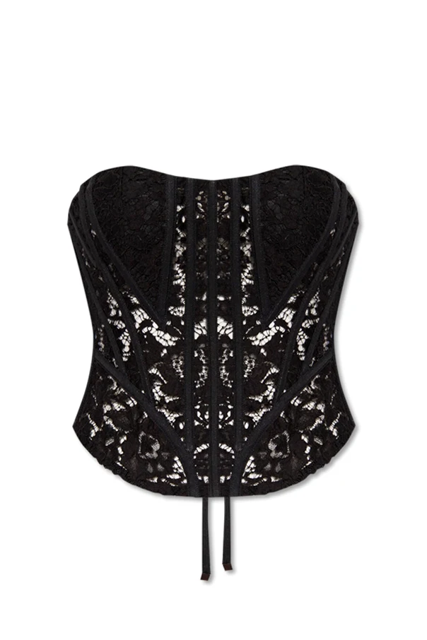 SCHWARZ Lace corset