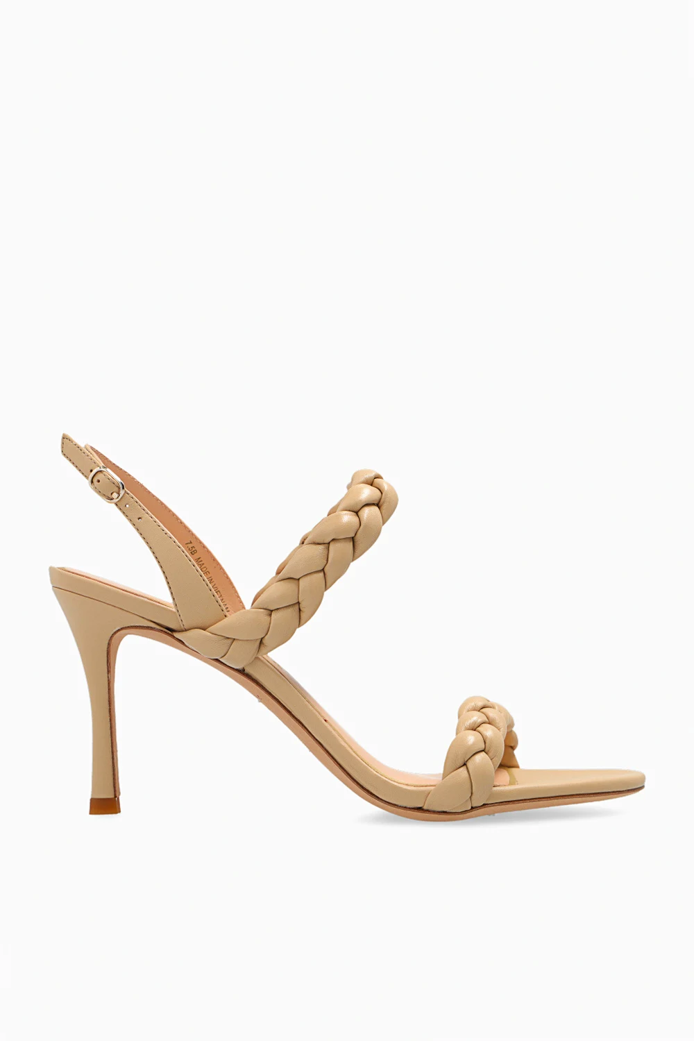 beige ‘Saffron’ heeled sandals