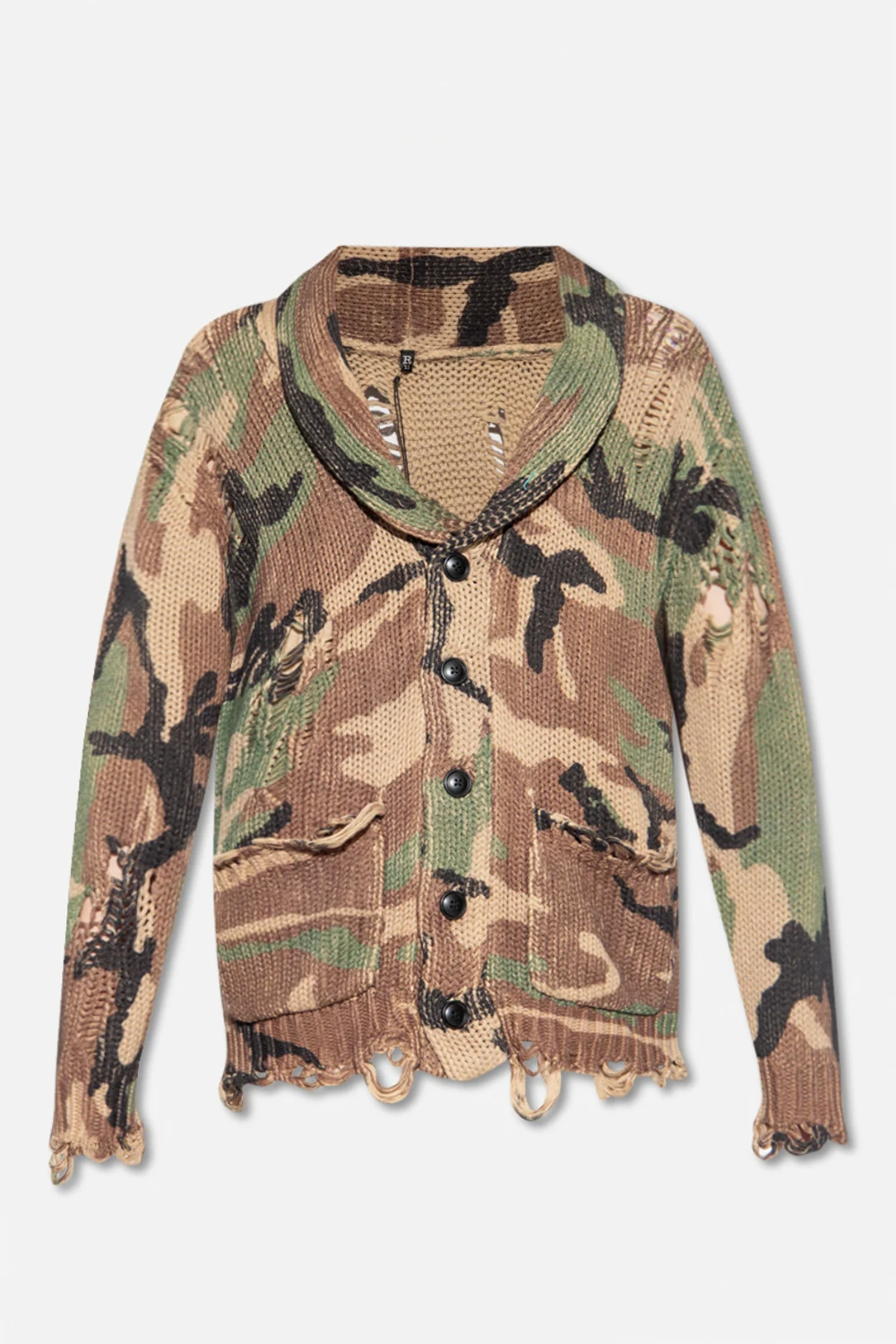 Camo cardigan