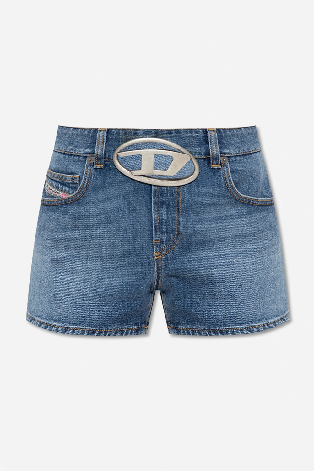 BLUE ‘DE-LYLA-SH-FSC’ denim shorts