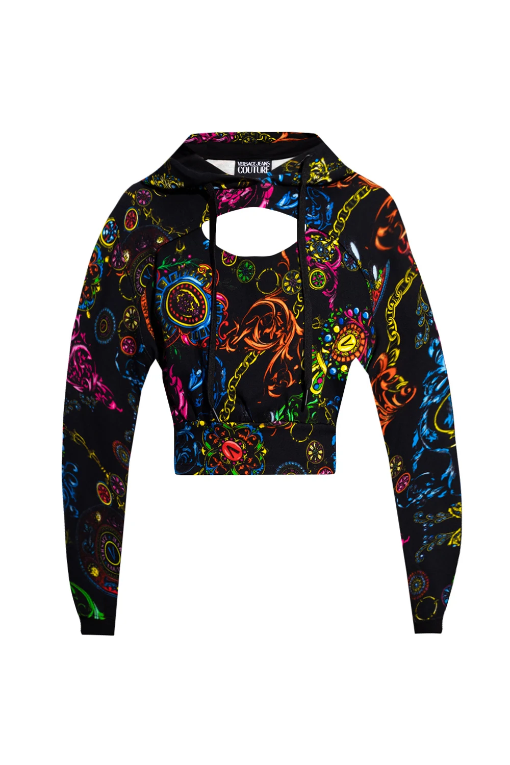 MULTICOLOUR Baroque print hoodie