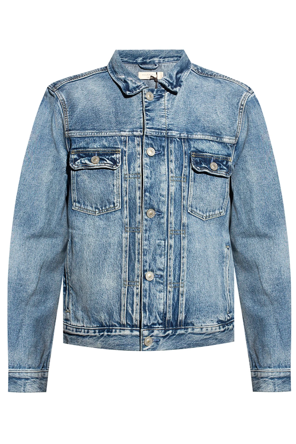 ‘Delta’ stonewashed denim jacket
