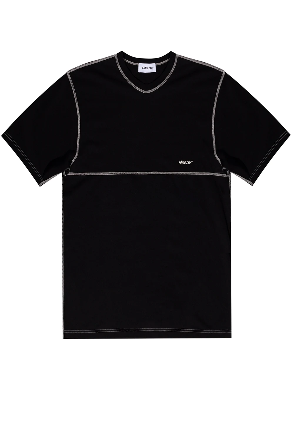 T-shirt z przeszyciami