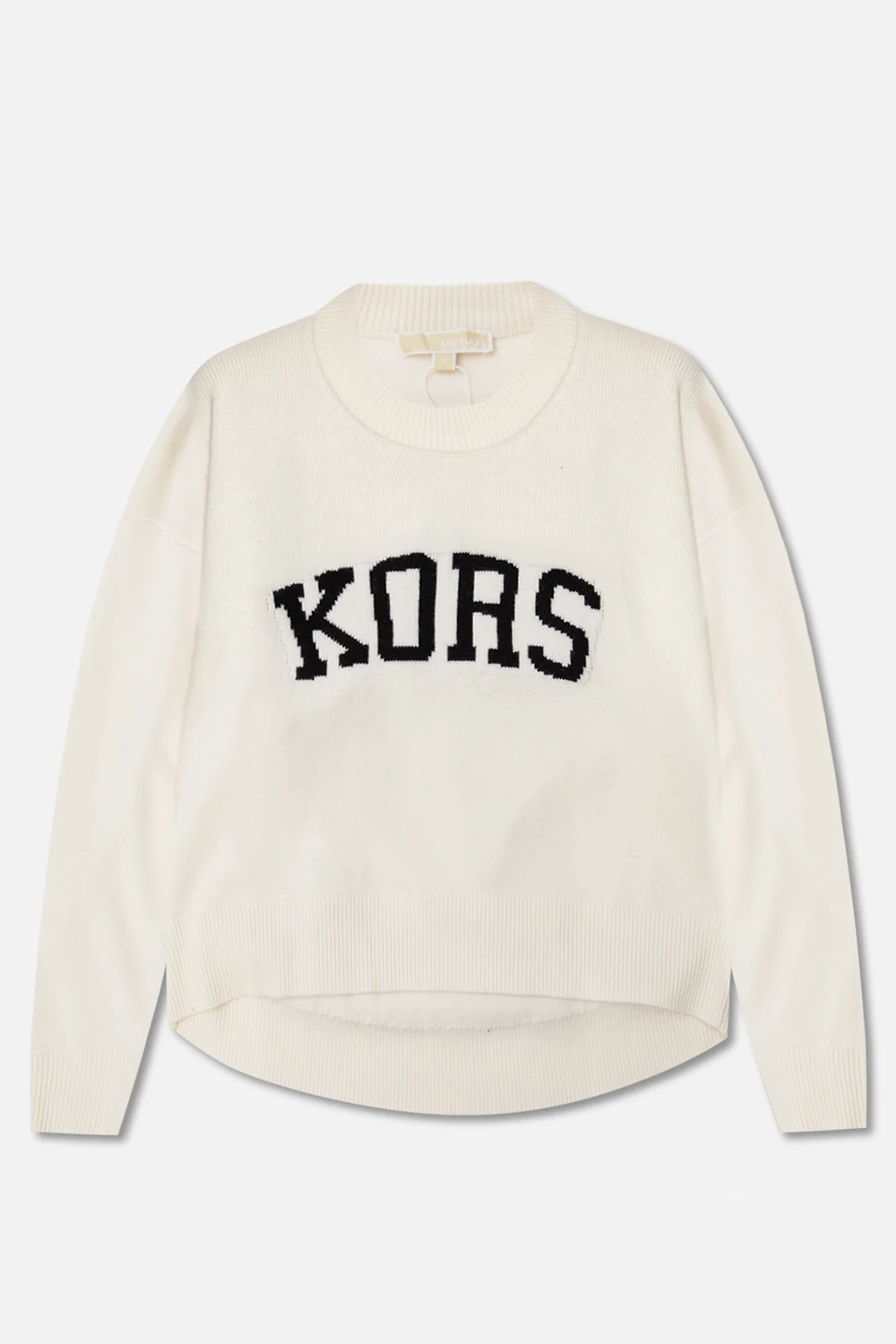 Sweter typu ‘oversize’ z logo