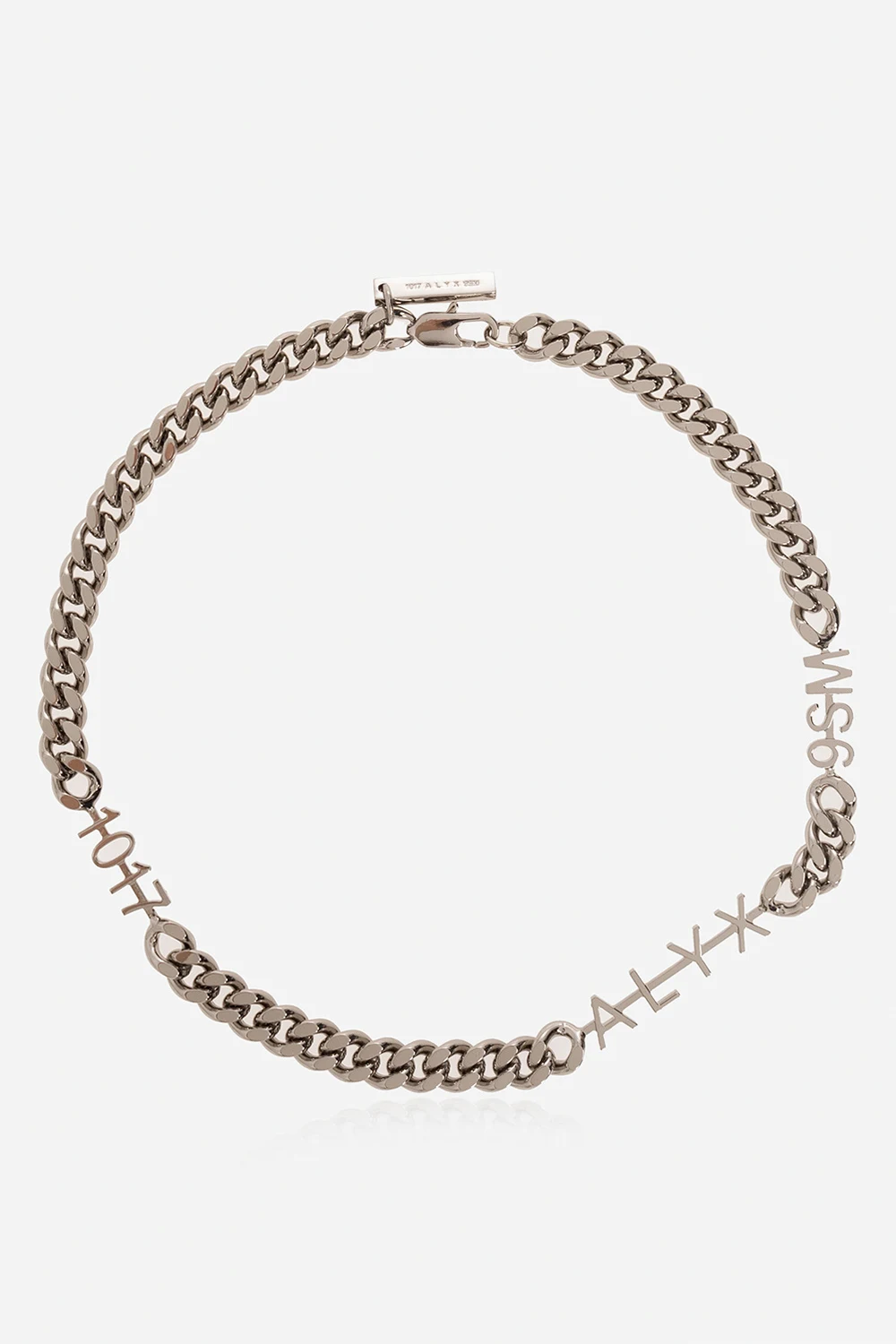 SILVER Choker with logo