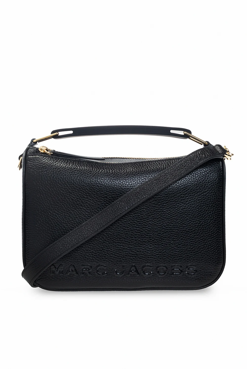Leather shoulder bag